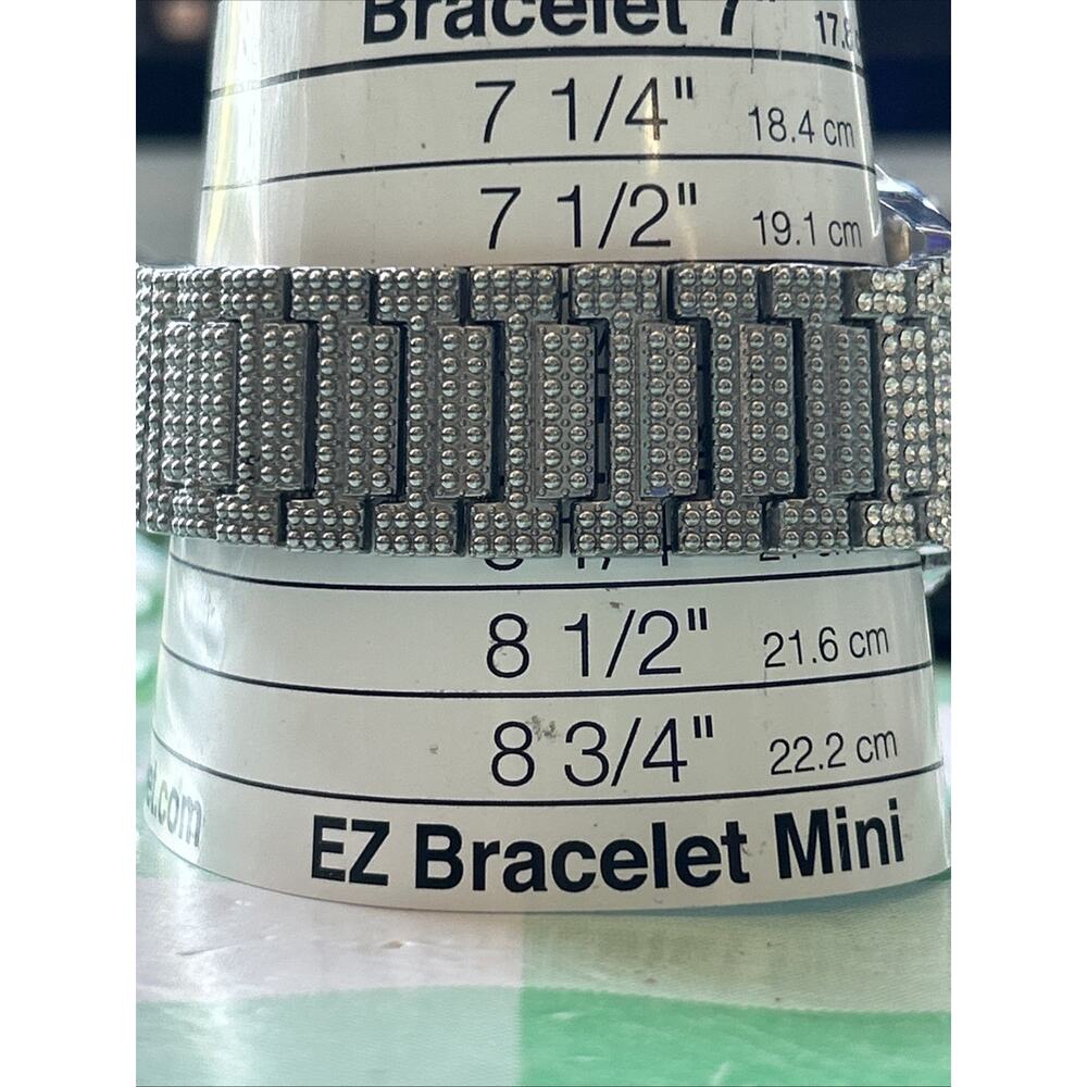 Pin Time All Rhinestone Quartz Watch - Picture 5 of 6